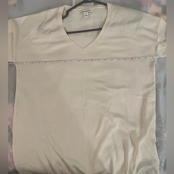 Amazon Essentials Womens Lightweight V-Neck Tunic Sweater sz L - Picture 8 of 9